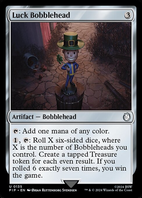 Luck Bobblehead (135) - NM