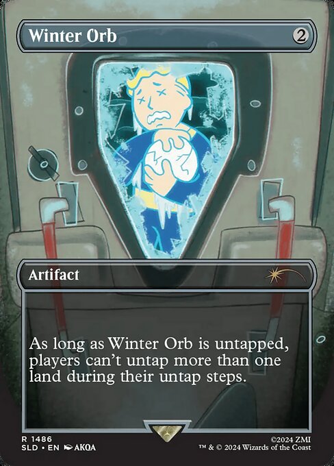 Winter Orb (1486) - BORDERLESS - NM