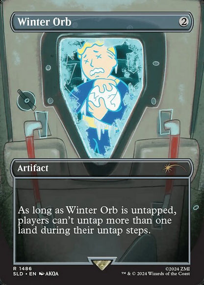 Winter Orb (1486) - BORDERLESS - NM