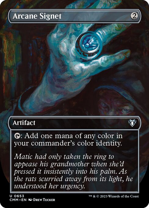 Arcane Signet (653) - BORDERLESS - NM