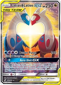 Latias & Latios GX (Alternate Full Art) (Holofoil) - NM
