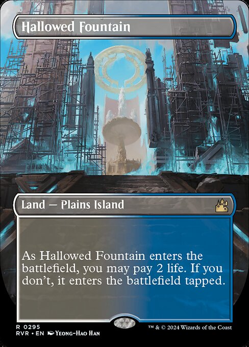 Hallowed Fountain (295) - BORDERLESS - NM