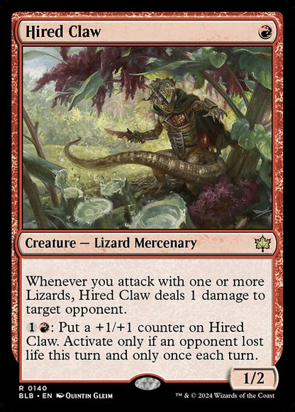 Hired Claw (140) (Foil) - NM