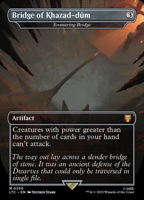 Ensnaring Bridge (350) - BORDERLESS - FULL ART - NM