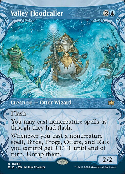 Valley Floodcaller (308) - BORDERLESS (Foil) - NM