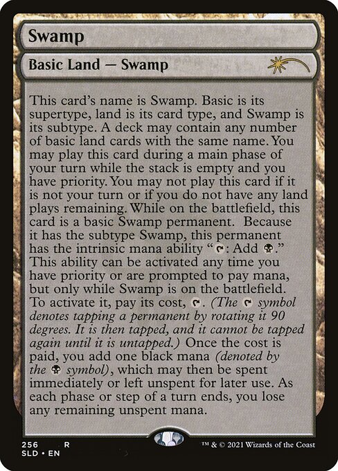 Swamp (256) (Foil) - NM