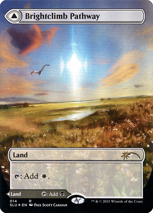 Brightclimb Pathway // Grimclimb Pathway (14) - BORDERLESS (Foil) - NM