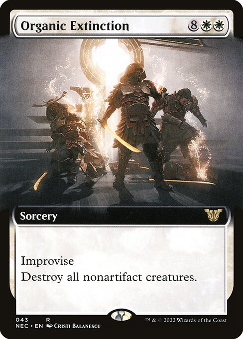 Organic Extinction (43) - EXTENDED ART - NM