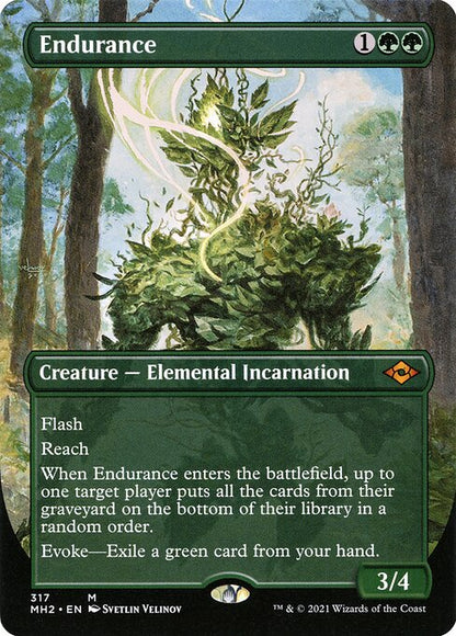Endurance (317) - BORDERLESS - FULL ART - NM