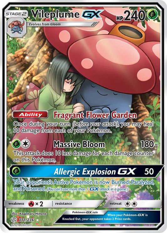 Vileplume GX 211 - NM