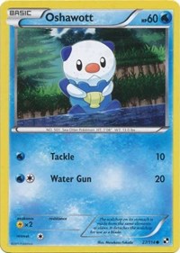 Oshawott - 27/114 (Cosmos Holo) (Holofoil) - LP