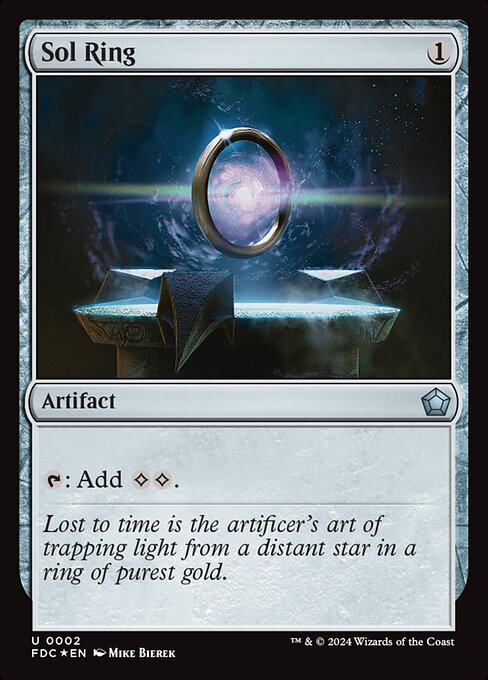 Sol Ring (2) (Foil) - NM