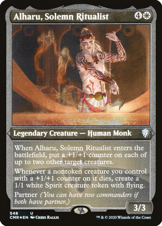 Alharu, Solemn Ritualist (Foil Etched)