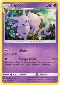 Espeon - 89/214 (Cosmos Holo) (Holofoil) - LP