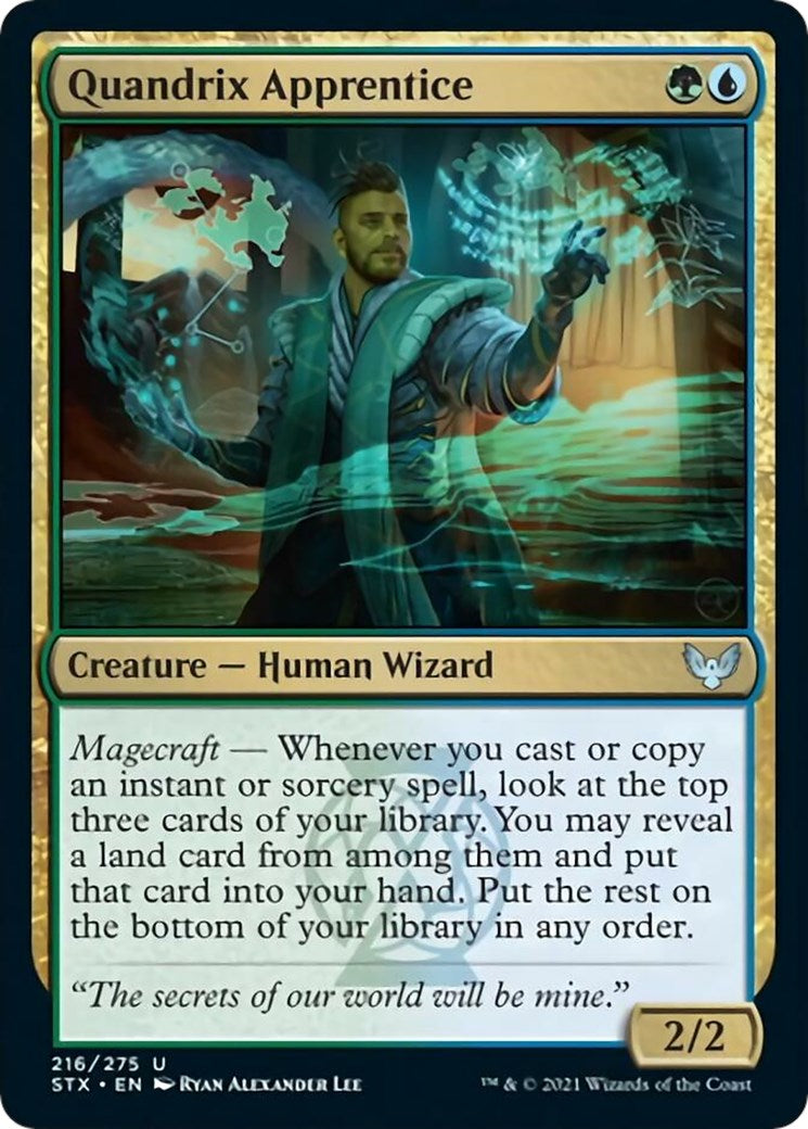 Quandrix Apprentice [STX - 216]