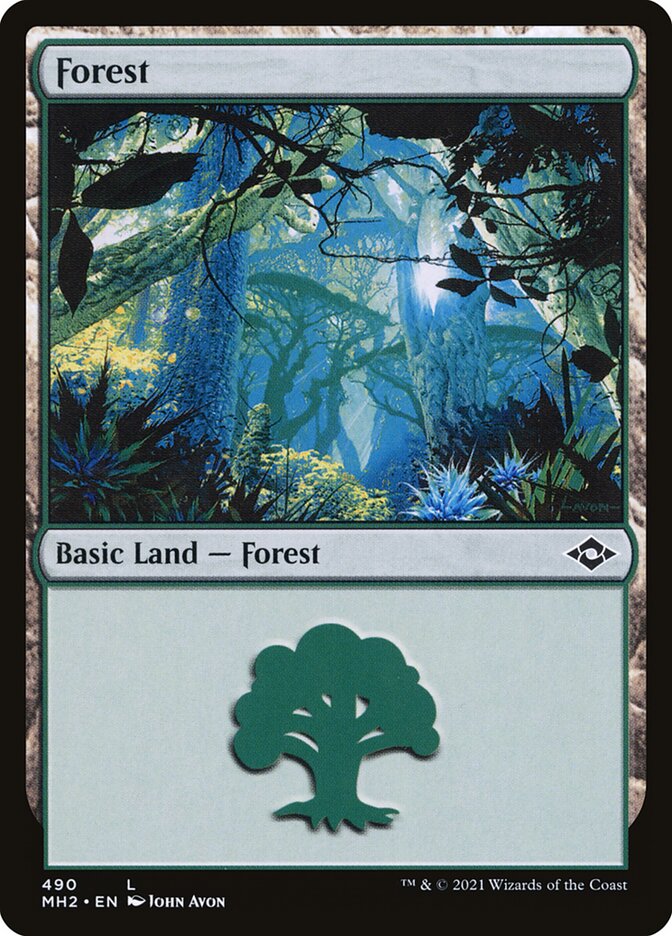 Forest (490) (Foil Etched)