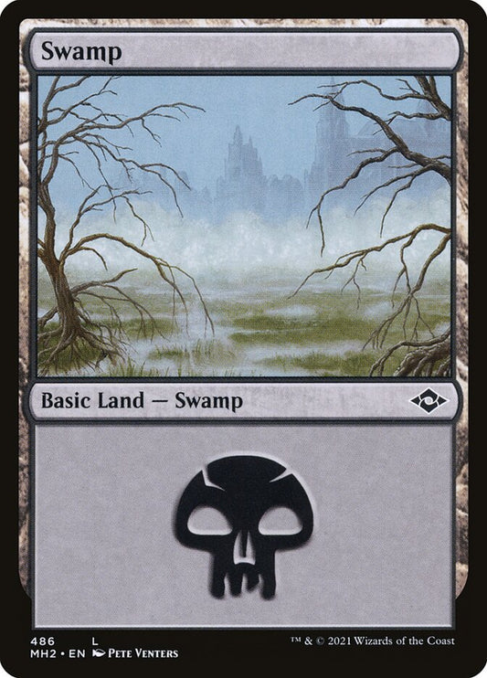 Swamp (486) (Foil Etched)