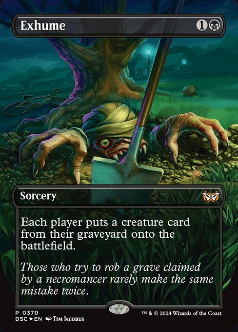 Exhume (370) - BORDERLESS (Foil) - NM