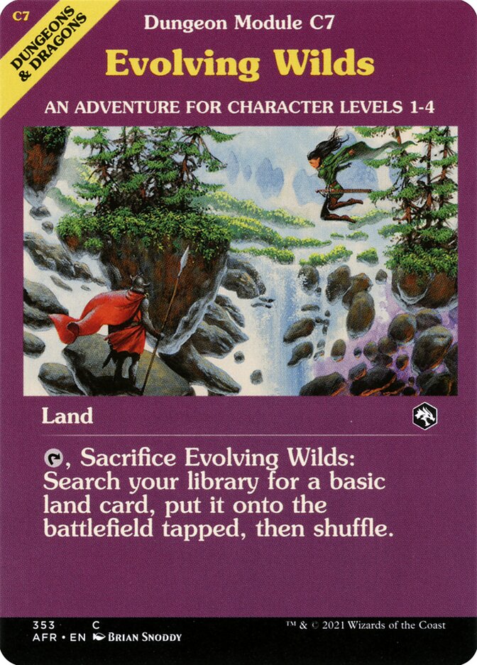 Evolving Wilds (Dungeon Module) [AFR - 353]