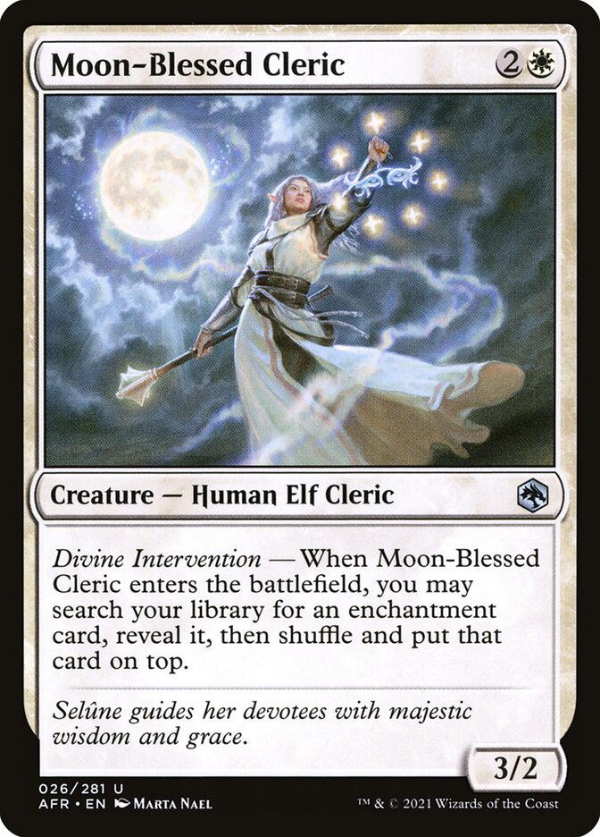 Moon-Blessed Cleric [AFR - 26]
