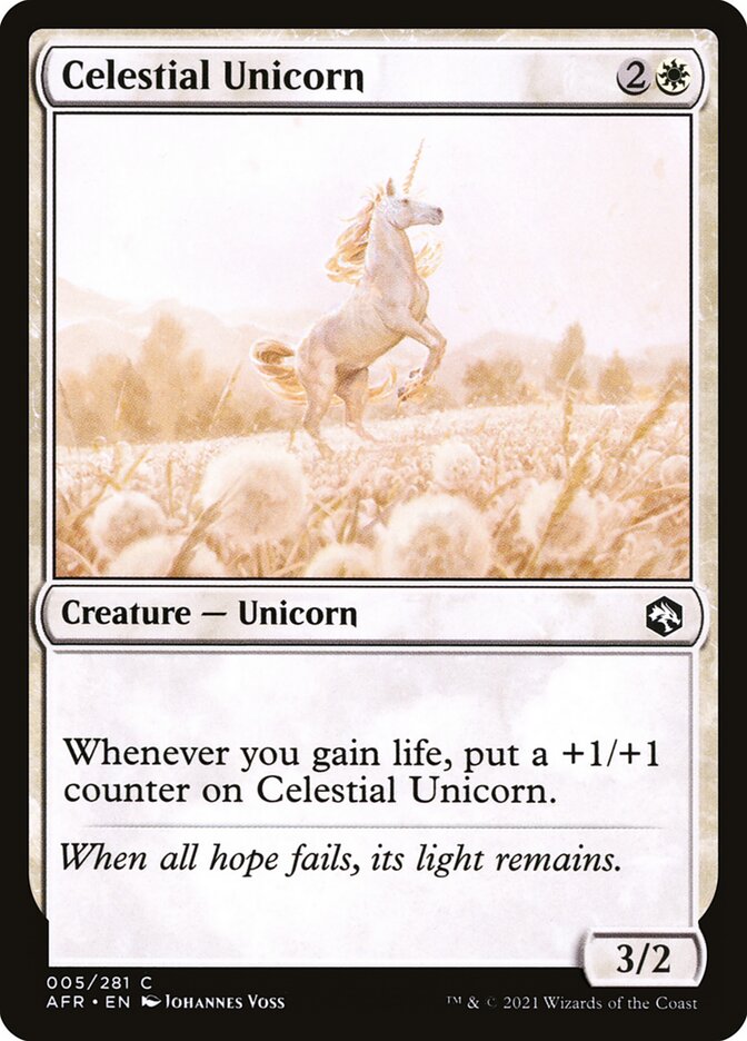 Celestial Unicorn [AFR - 5]