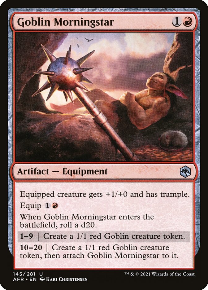 Goblin Morningstar [AFR - 145]