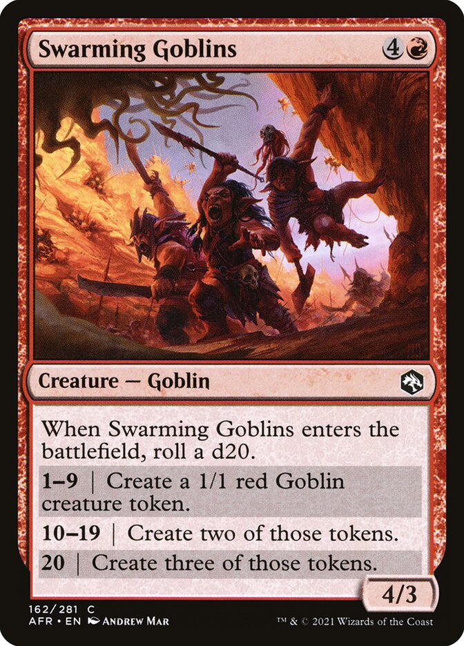 Swarming Goblins [AFR - 162]
