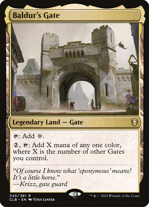 Baldur's Gate (345) - NM