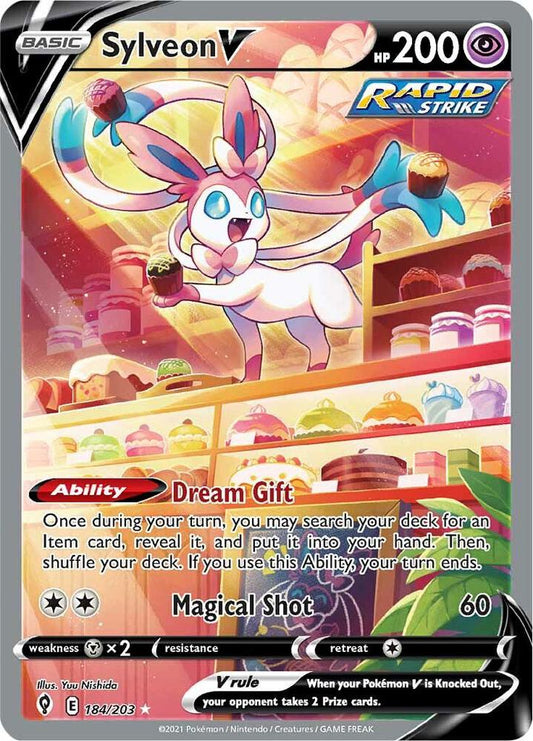 Sylveon V 184 - NM