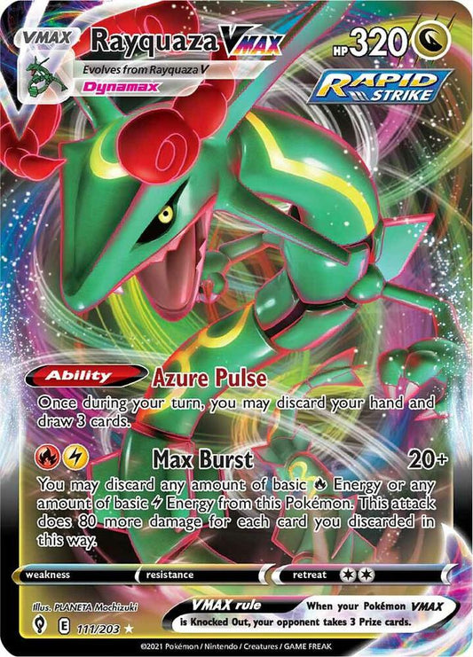 Rayquaza VMAX 111 - NM