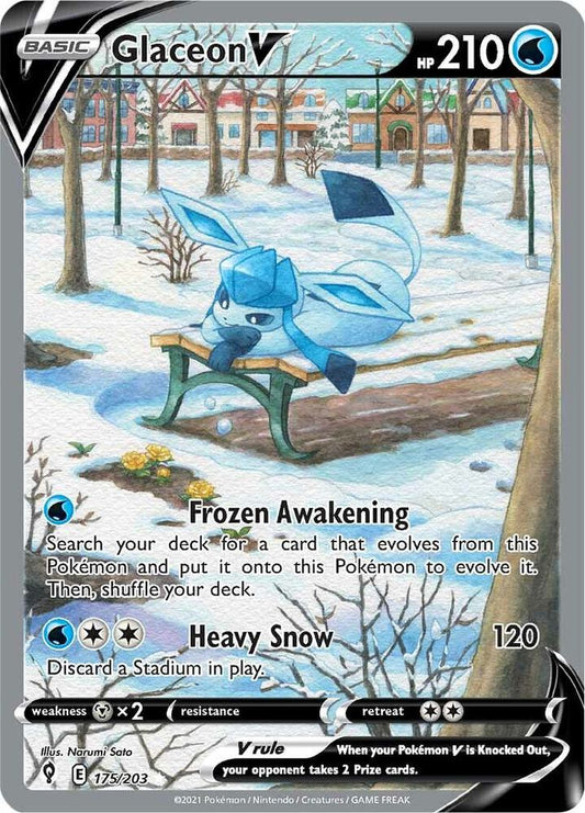 Glaceon V 175 - NM