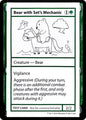Bear with Set's Mechanic (No PW Symbol)