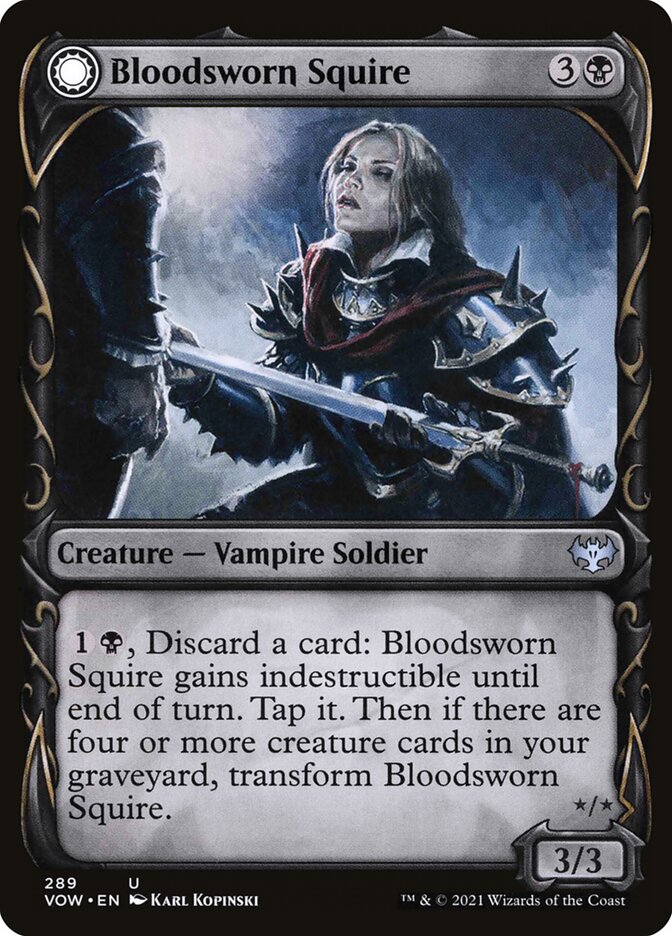 Bloodsworn Squire (Showcase)