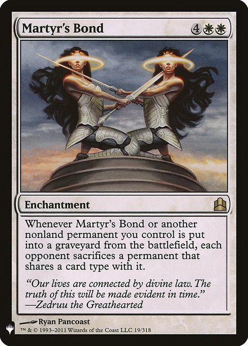 Martyr's Bond (CMD-19) - NM