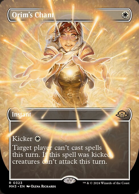 Orim's Chant (323) - BORDERLESS - NM