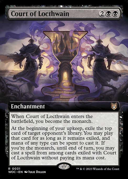 Court of Locthwain (31) - EXTENDED ART - NM