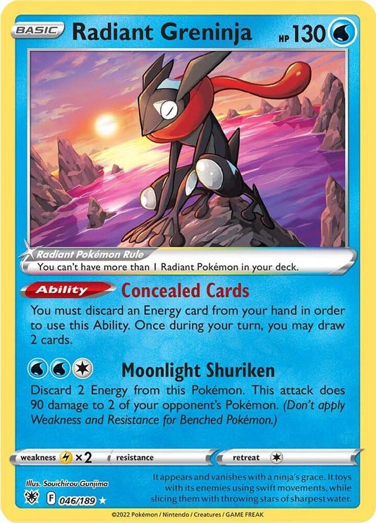 Radiant Greninja 46 - NM