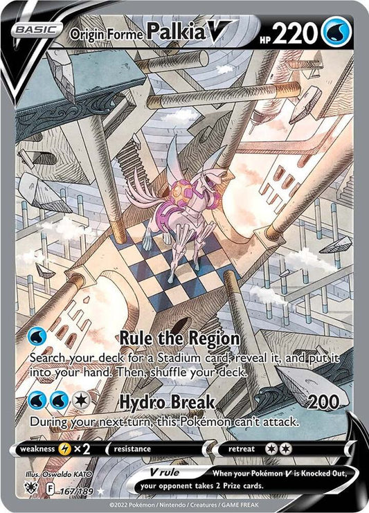 Origin Forme Palkia V 167 - NM