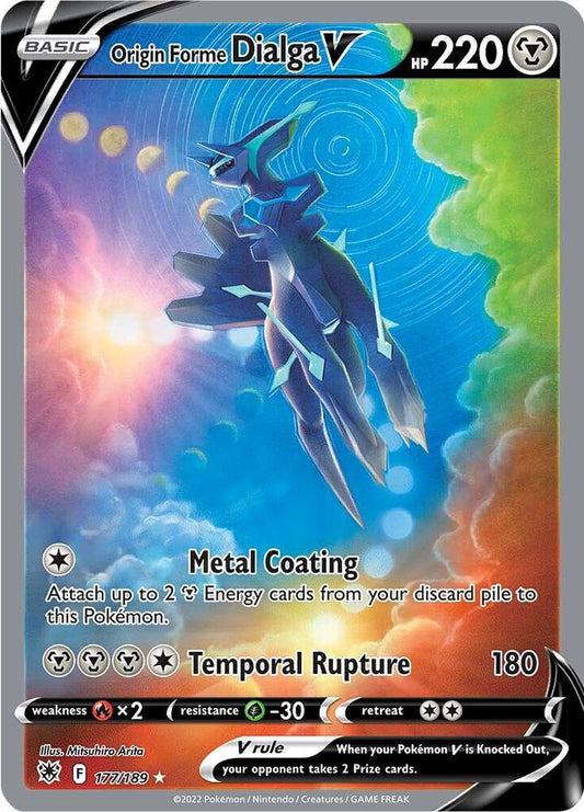 Origin Forme Dialga V 177 - NM