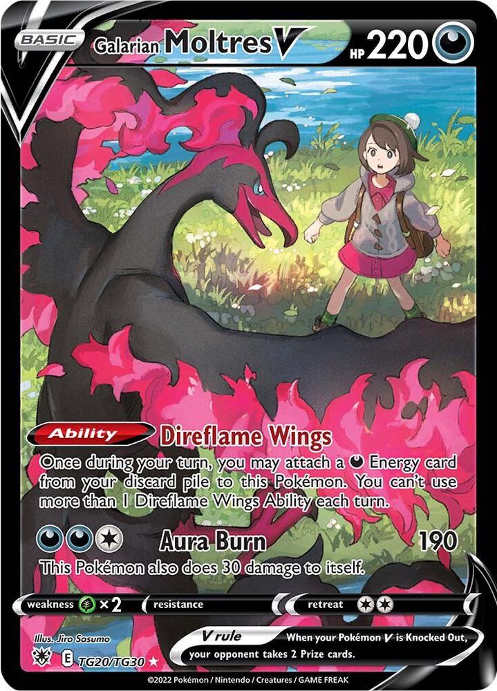 Galarian Moltres V TG20 - NM