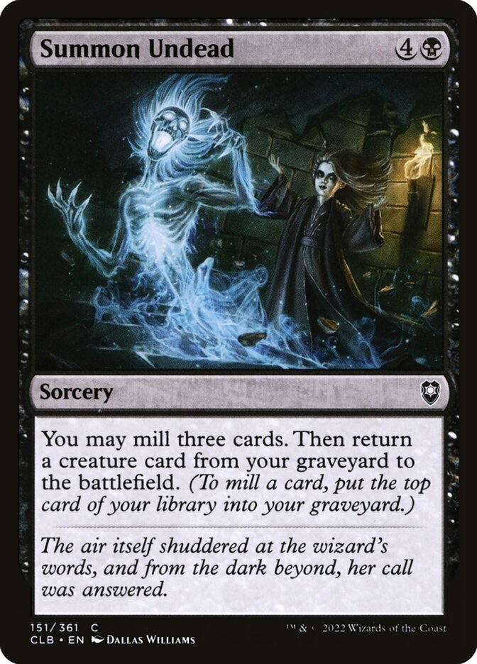 Summon Undead [CLB - 151]