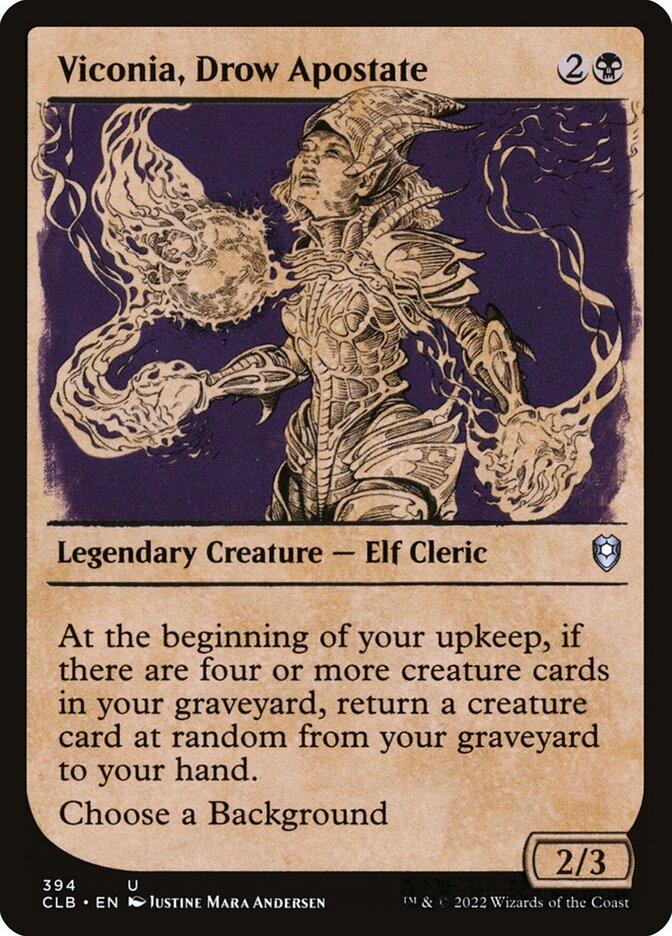 Viconia, Drow Apostate (Showcase) [CLB - 394]