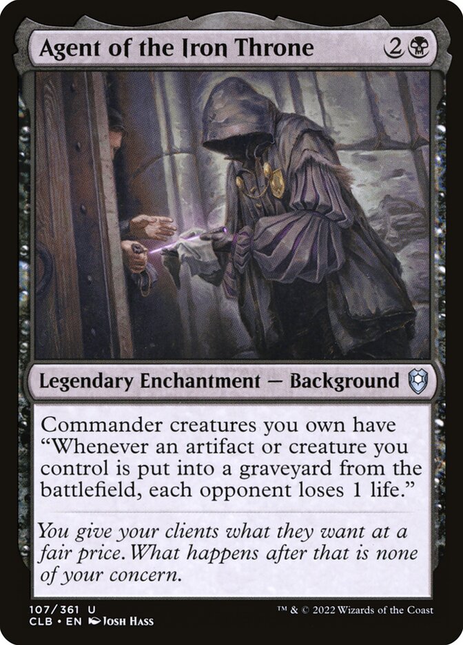 Agent of the Iron Throne [CLB - 107]