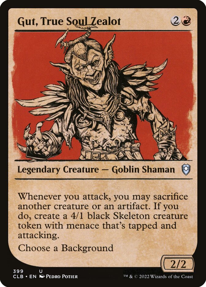 Gut, True Soul Zealot (Showcase) [CLB - 399]