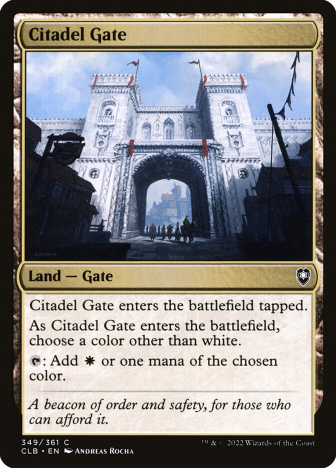 Citadel Gate [CLB - 349]