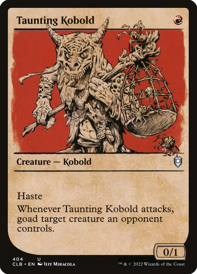 Taunting Kobold (Showcase)