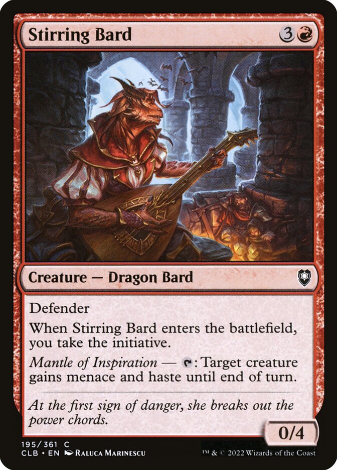 Stirring Bard [CLB - 195]