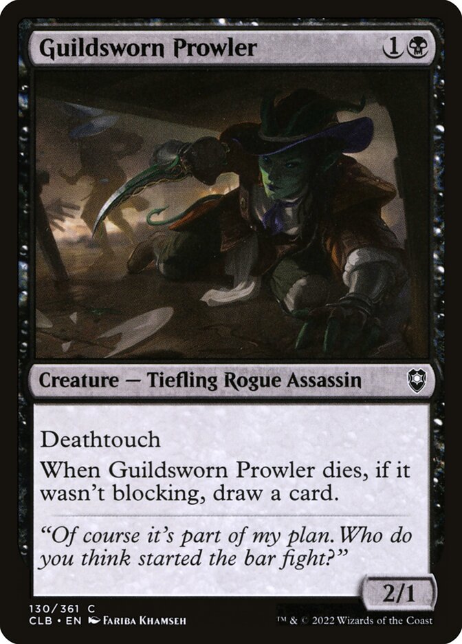 Guildsworn Prowler [CLB - 130]