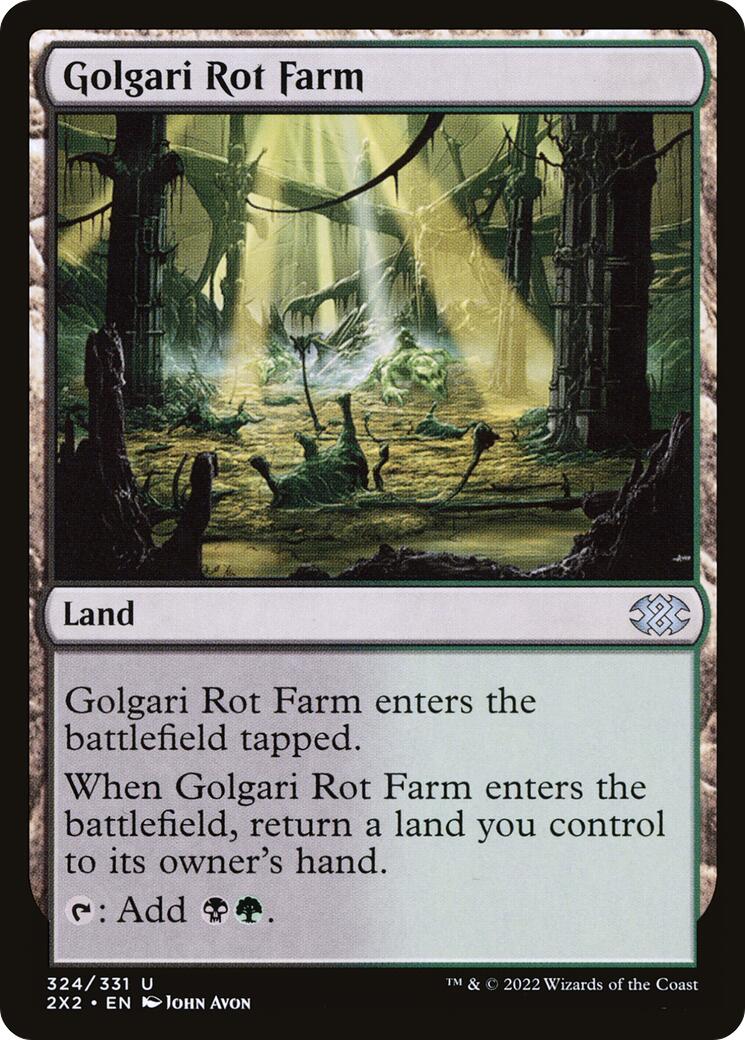 Golgari Rot Farm [2X2 - 324]