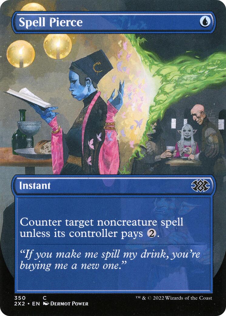 Spell Pierce (Borderless) [2X2 - 350]